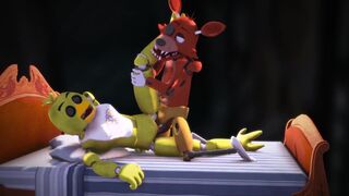 Foxy fucks Chica