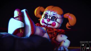 Circus Baby footjob