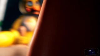 Toy Chica Handjob