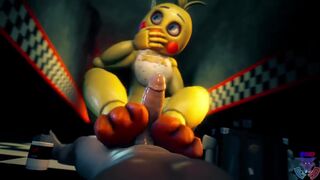 Toy Chica Footjob 5