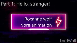 Roxanne Wolf vore animation