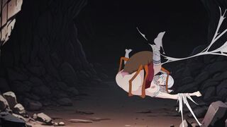 Prinz Eugen being Mating pressed  by a Spider