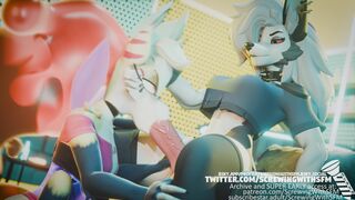 This Is The REAL Way Queen Bee Got Loona To Relax. :3 [Screwingwith SFM]