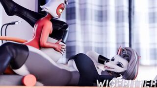 Loona ploughed by Moxxie~ [Wigfritter]