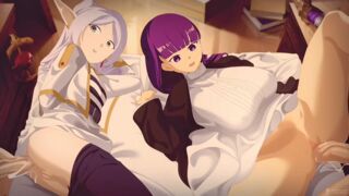 Frieren And Fern Get Fucked By Himmel And Stark