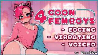 [FEMBOY VOICED] Goon for Femboys [Hypno JOI]