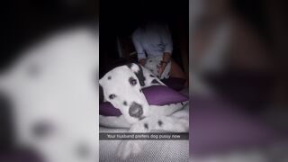 Cheating with the family dog