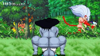 Lady Dimitrescu destroys a Vulpix