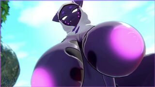 BlipsVR - Warframe Wisp Huge Tits Sex at the Beach