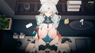 Feixiao x Futa Lingsha sex in the night (HSR)