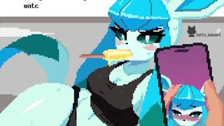 Why are you staring at that phone so much?