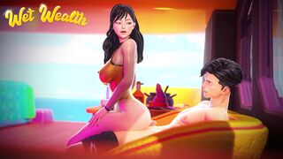 Wet Wealth Yuki - Yacht Sex