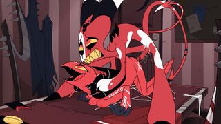 Barbie Wire and Blitzo Are Bonding [Maximussolini]