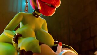 Piranha plant kiss attack