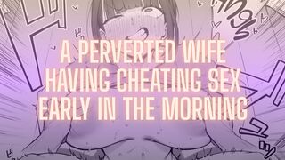 A Perverted Wife Having Cheating Sex Early In The Morning