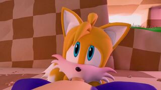 Tails blowjob Sonic [twintails3d]