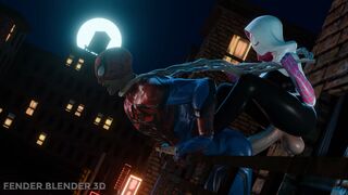 Gwen Rails Peter [FenderBlender3D][4K60FPS]