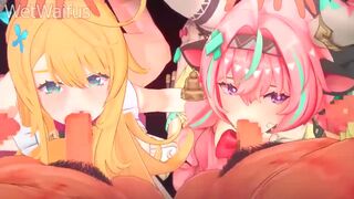 Escoffier and Varesa Double Fuck Special