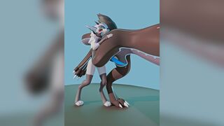 Loona Milking Her Pet Dragon [Rufsi]