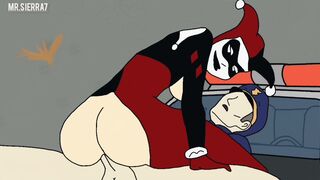 Harley Quinn, cartoon porn.