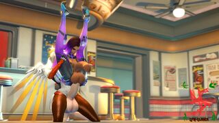 Mercy and Sombra [SFM-Slayer]