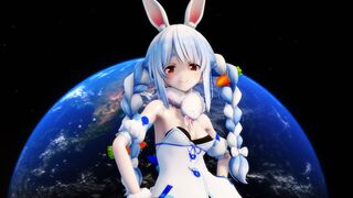 【R-18 MMD】 Red Velvet - Queendom - Usada Pekora