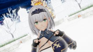 [MMD Hololive] Shirogane Noel Star Night Snow