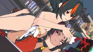 SFM-Slayer - Zhu Yuan x Nekomiya Mana [with sound]