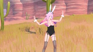 【Gokuraku Jodo】MMD Citlali (bunnysuit)