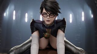 Bayonetta Cowgirl [Blacked][AXEN][4K60FPS]
