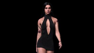 Judy Alvarez Showing Up To The Club [SnowChild3D]