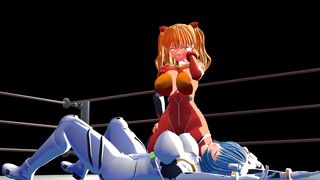 Fem Combat Clip 3: Evangelion