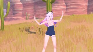 【Gokuraku Jodo】MMD Citlali (Swimsuit variant)