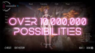 Overbreed hentai game - Character Creator