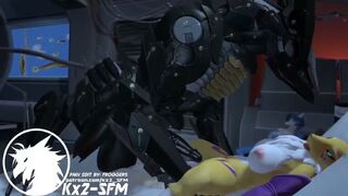 Bladewolf X Ranamon [Kx2-SFM] [Sound Edit]