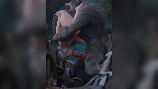 Ciri Thighjobs [NO WM][Meis3D][4K60FPS]