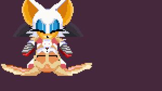 Rouge fucks cream pixel