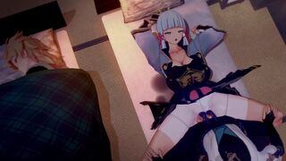 Girlfriend gets fucked while boyfriend sleeps