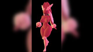 Lopunny walking Animation