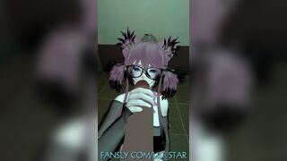 Cum on my face please >.<