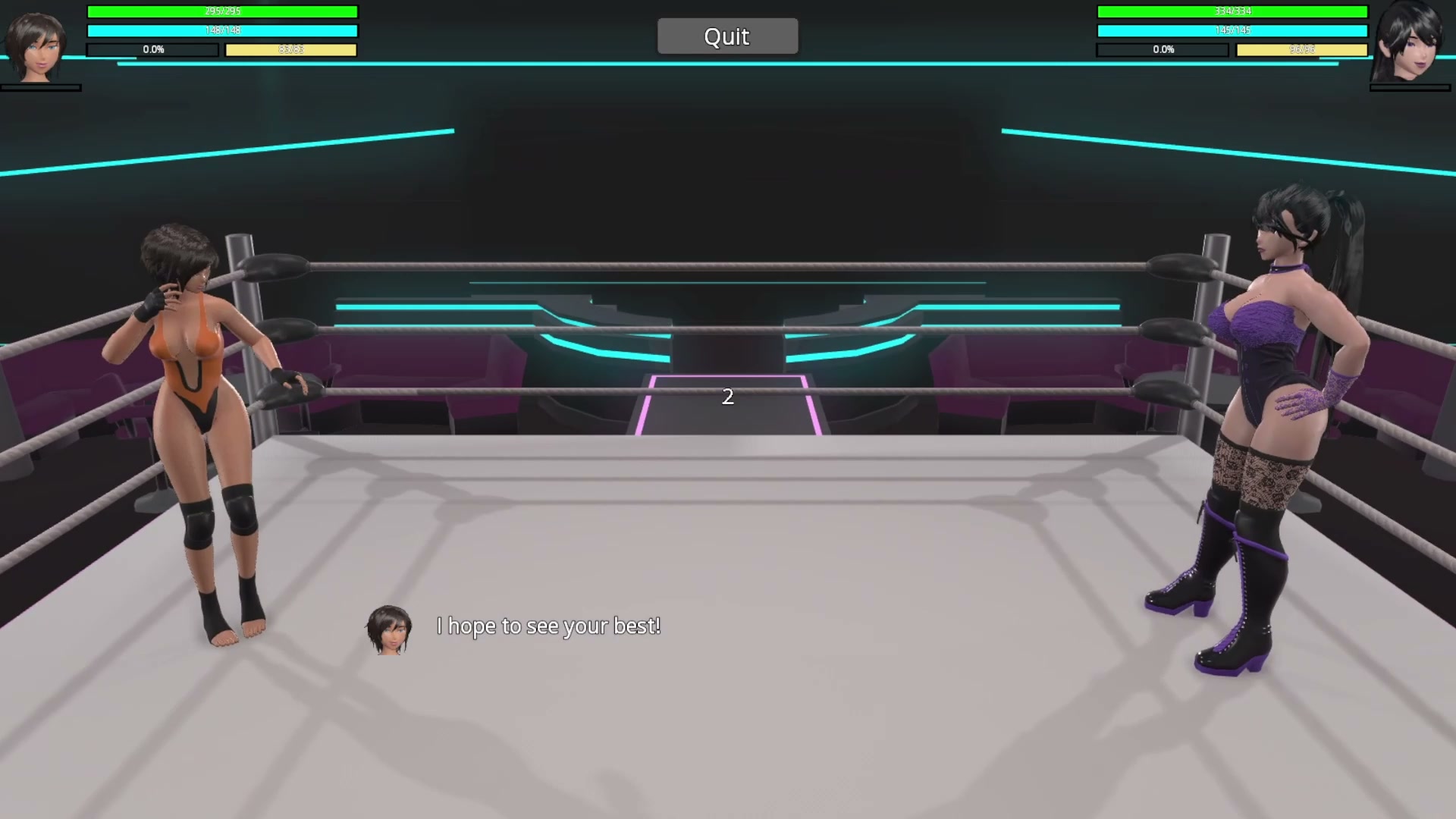 E.w.a. Fuyuki Vs Mei Lin Han