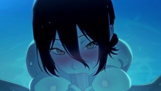 Reze Fucked By the Poolside