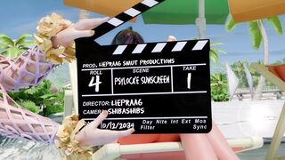 Psylocke beach full version extended (nude version)