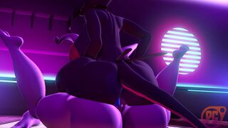 Salazzle and Goodra Animation