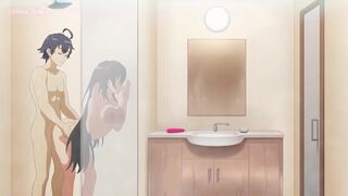 Showering with the best girl [oregairu]