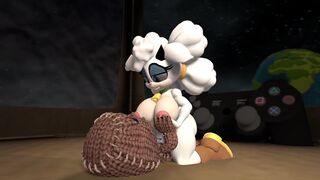 Sackboy fucks the hot sheep