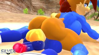 Sally Smashing Sonic