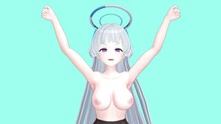 Noa and yuuka workout