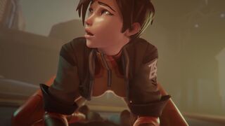 Tracer loves getting it from behind