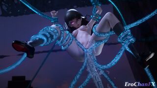 Wuwa chisa tentacled and impregnated